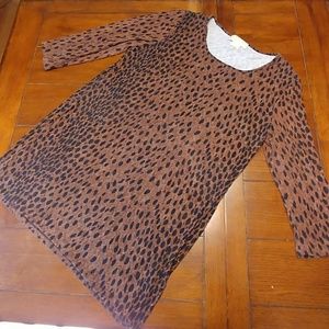 Michael Kors Brown and Black Dress